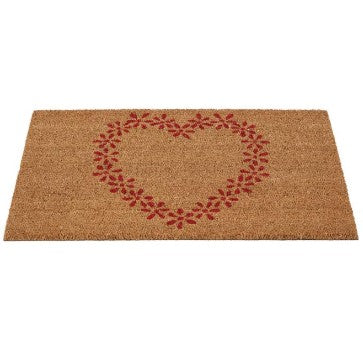 Dörrmatta 'Daisy Heart' 45x75cm