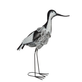 FÄgel i hamrad plÄt 34cm