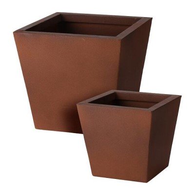 Kruka Metall 'Square Shape' Liten