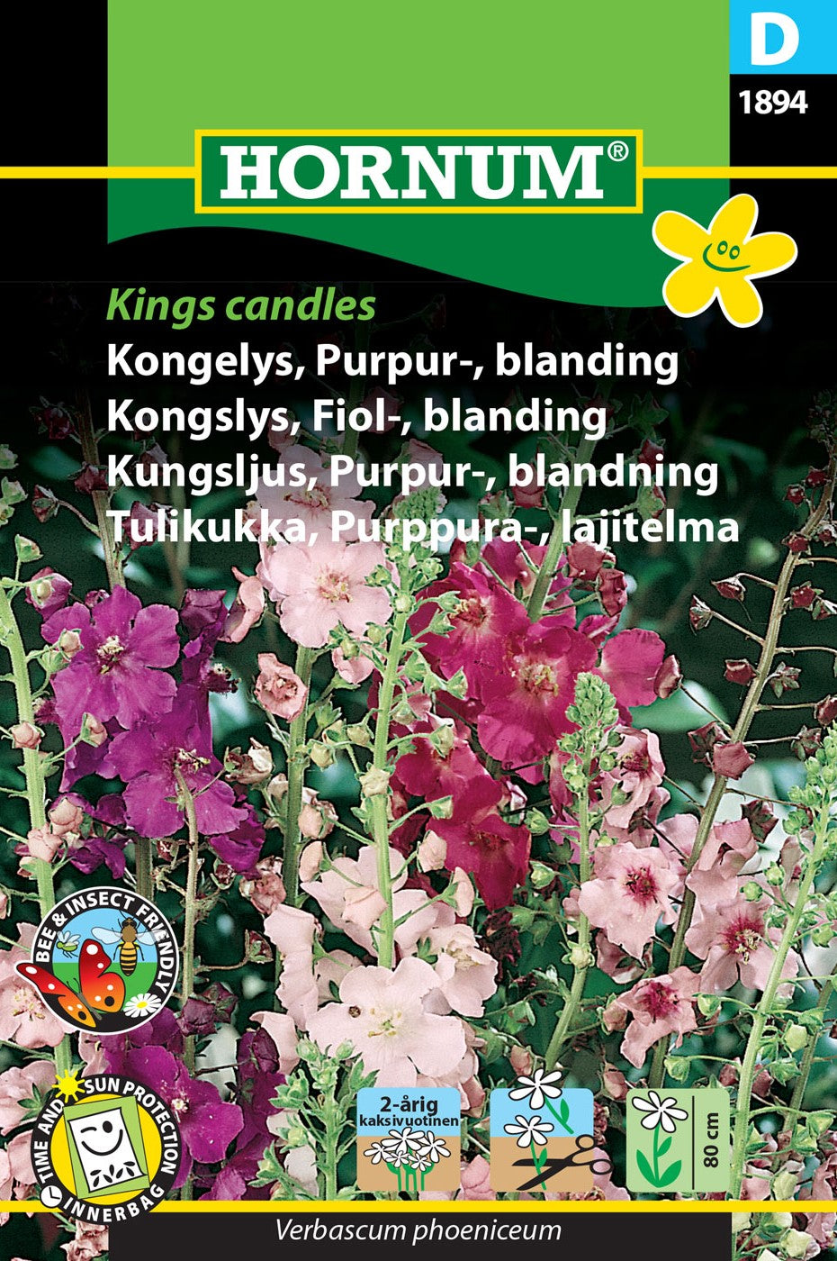 Kungsljus Mix 'Purpur' frö