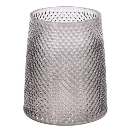 Glasvas 13x15cm Rosa