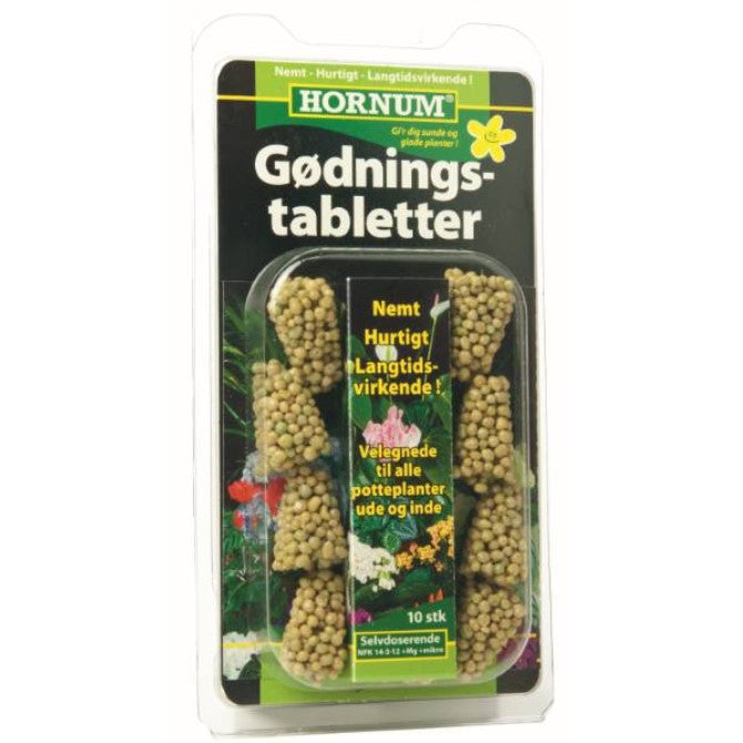 HORNUM Gödningstabletter 10st