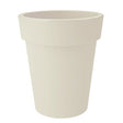 Green Basics Top Planter High 35cm - Cotton White