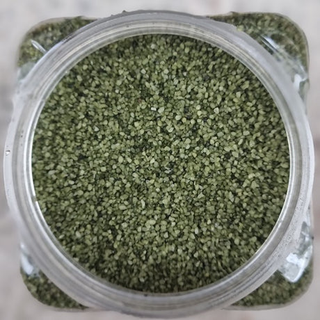 Deco Dekorationssand Mossgrön - 550ml