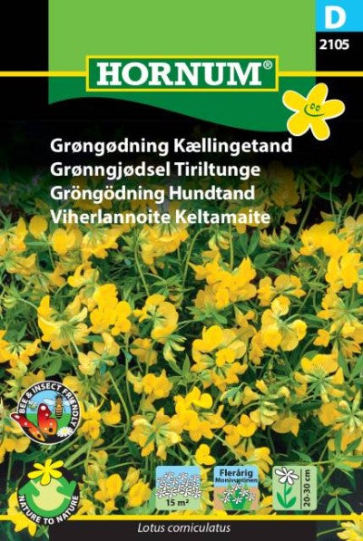 Gröngödning Hundtand - Jordförbättrare