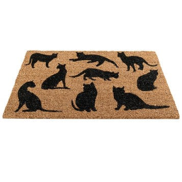 Dörrmatta 'Cat Montage' 45x75cm