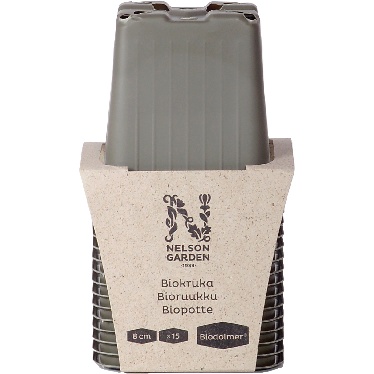 Planteringskruka Fyrkantig 8cm - 15st