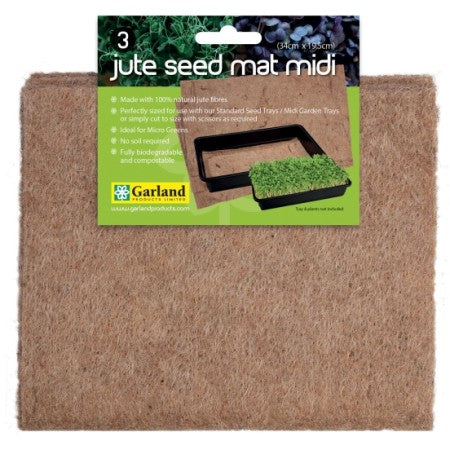 Odlingsmatta Jute 3-pack