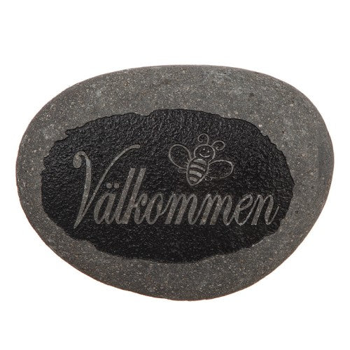 Sten 'Välkommen' med Humla