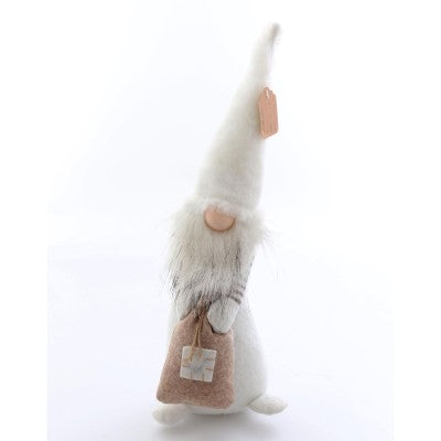 Tomtefar med Säck Vit