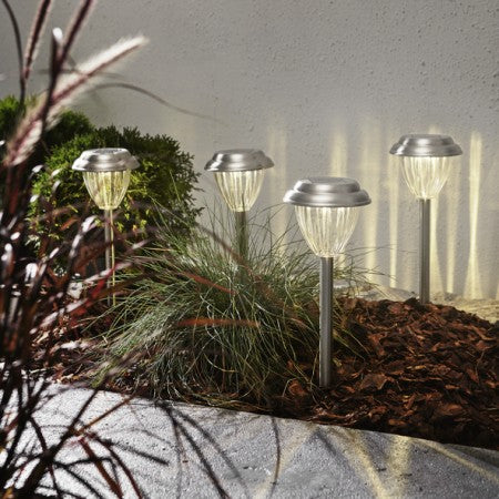 GÄngbelysning 'Palma' 4-p Solcell