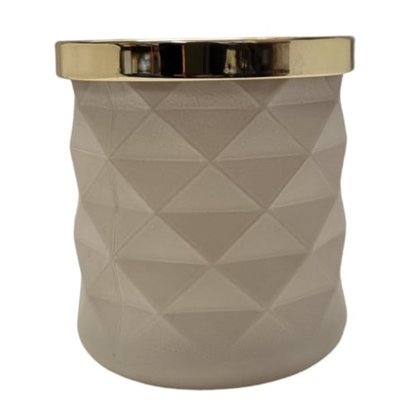 Doftljus 'White & Gold' Coconut