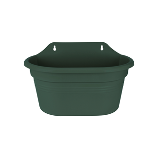 Green Basics Wall Basket 30cm, Leaf Green