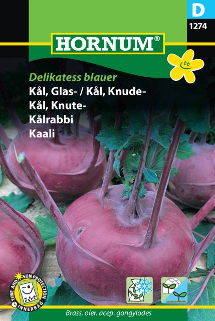Kålrabbi 'Delikatess blauer' frö