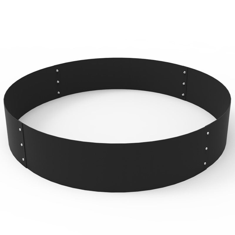 Planteringskant Cirkel Svart H180x900mm