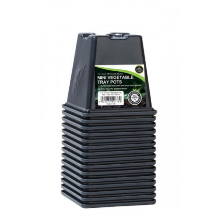 Planteringskruka Fyrkantig 7cm 15-pack