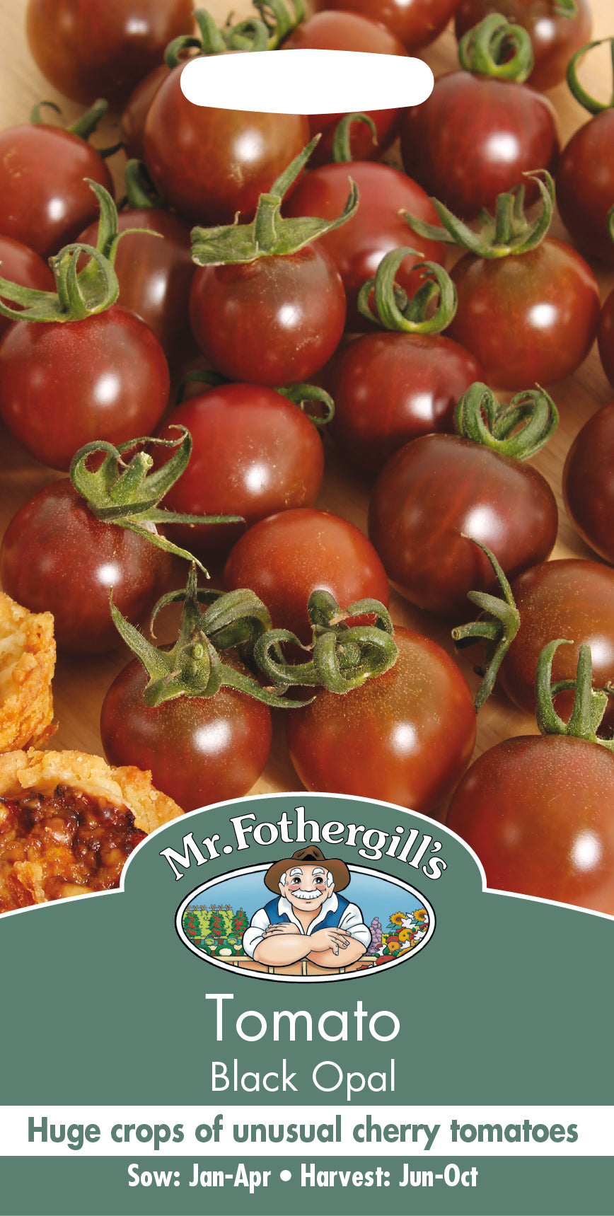 Körsbärstomat 'Black Opal'