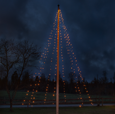 FlaggstÄngsbelysning LED 'Golden Warm White'