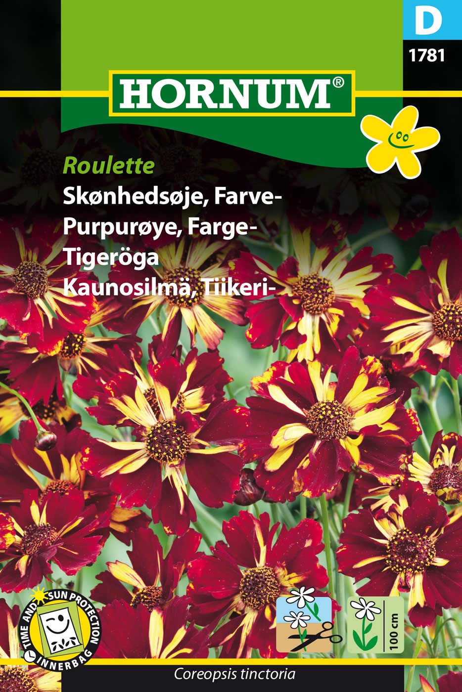 Tigeröga 'Roulette' frö