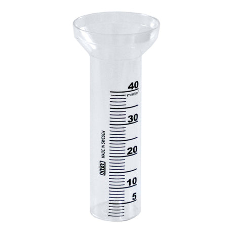 Extra MÄttglas till RegnmÀtare Plast