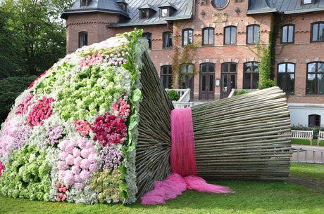 Färgsprakande bukett på svensk trädgårdsmässa 2025 – inspiration för odlingsintresserade från Nordiska Trädgårdar, Kistamässan, Sofiero och Chelsea Flower Show.