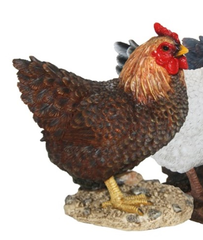 Höna (Stående) Brun