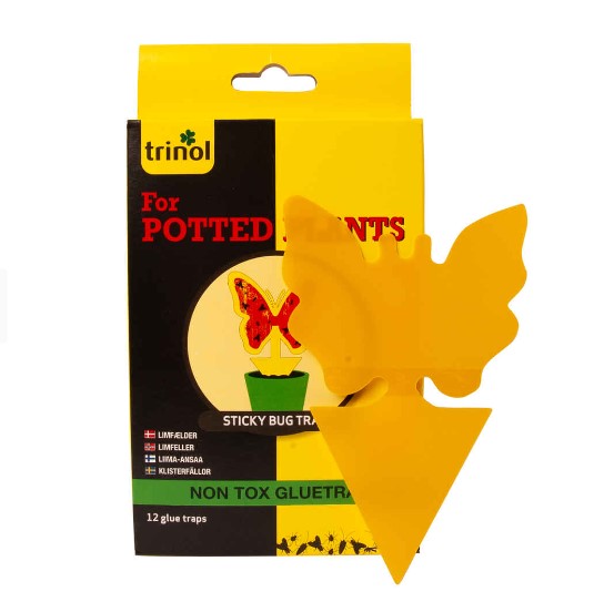 TRINOL Flug- och insektfällor - 12st Klisterark