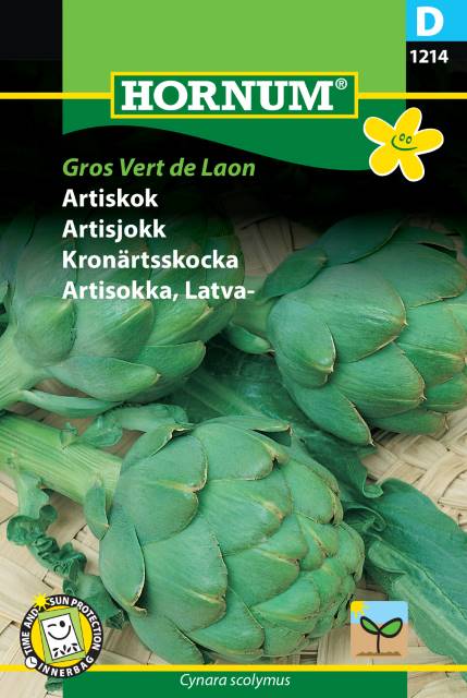 Kronärtskocka 'Gros Vert de Laon' frö