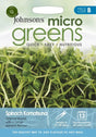 Microgreens Japansk Senapsspenat 'Komatsuna'