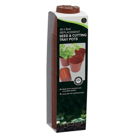 Planteringskruka Rund 6cm 40-pack