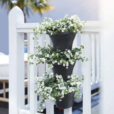 Corsica Vertical Forest 24x16cm 3-set Anthracite