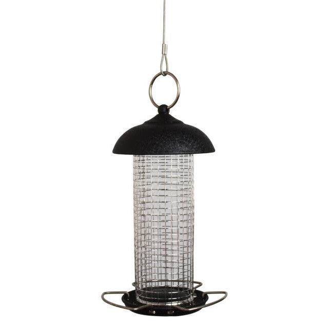 CARE-Bird Foderautomat till nötter Mini 19,5cm - Svart