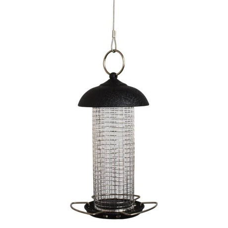 CARE-Bird Foderautomat till nötter Mini 19,5cm - Svart