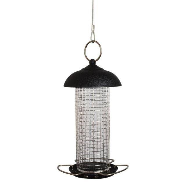 CARE-Bird Foderautomat till nötter Mini 19,5cm - Svart