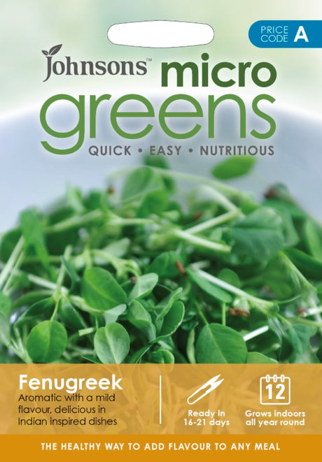 Microgreens  Bockhornsklöver 'Fenugreek'