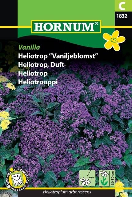 Heliotrop 'Vanilla' frö