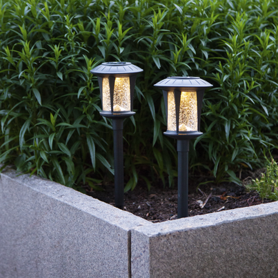 Gångbelysning 'Monaco' 2-p Solcell