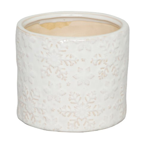 Kruka 'Derya' Creme D11,5cm