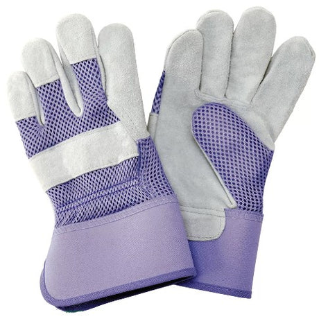 Kent & Stowe Handske 'Rigger' Lila - Dam M