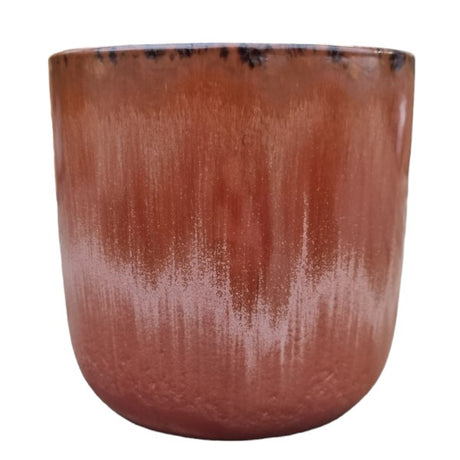 Kruka 'Almeida' Burnt Coral 14x14cm