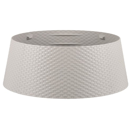 Julgransfothölje 'Wicker' L - Grå