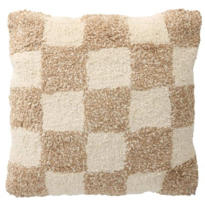 Prydnadskudde 'Checkered' 45x45cm