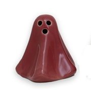 Spöke keramik röd H10cm