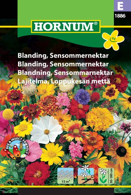 Blomsterprakt Mix 'Sensommarnektar' frö