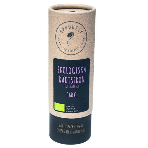 Sproutly: EKO Rädisfrön 'Chinarose' 160g