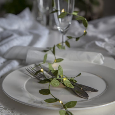 Ljusslinga 'Girland Leaf' Batteri