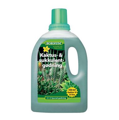 HORNUM Kaktus- & Succulentnäring 350 ml