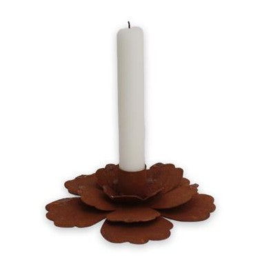Ljusstake Rusty Flower
