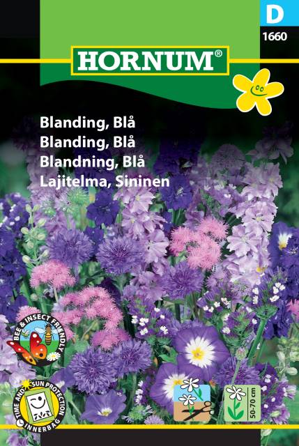 Blomsterprakt Mix 'Blå' frö