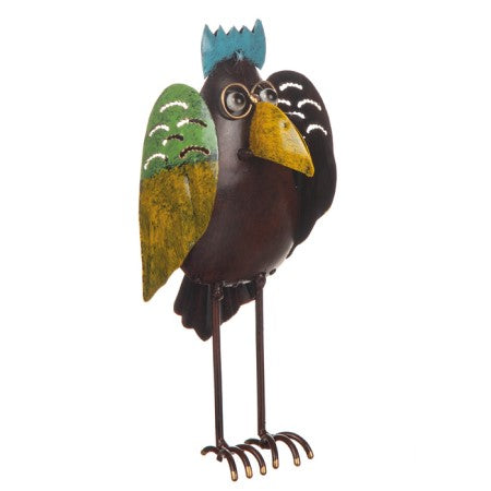 Uggla i Hamrad Plåt Grön 30cm